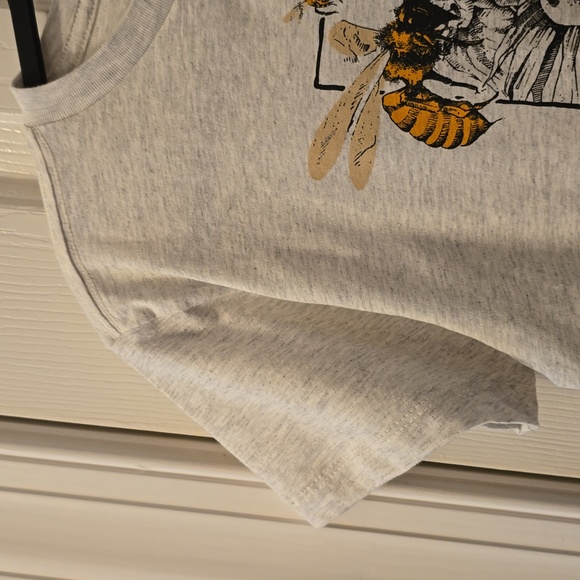 THEREABOUTS BOYS HEATHER GRAY SHORT SLEEVE TEE-SHIRT "M-TV" SIZE MEDIUM 10/12 - Picture 7 of 10